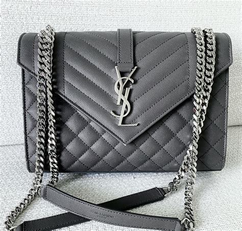 ysl grey handbag|ysl handbags price.